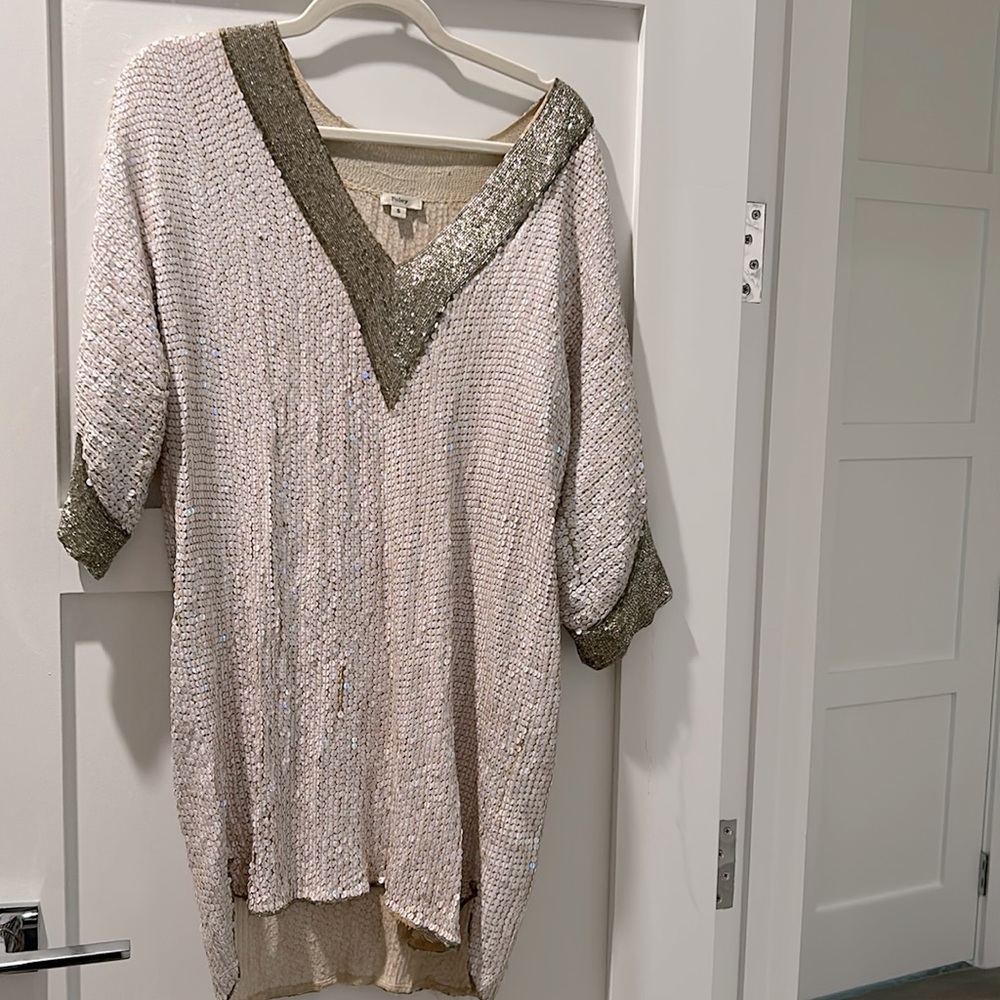Foley and Corina sequin dress — used condition